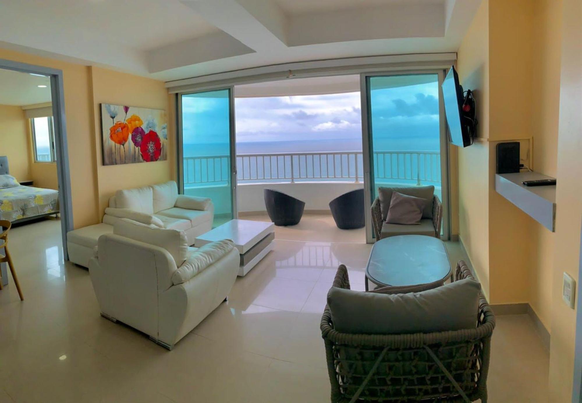 Cartagena Apartamentos Palmetto - Frente Al Mar חדר תמונה