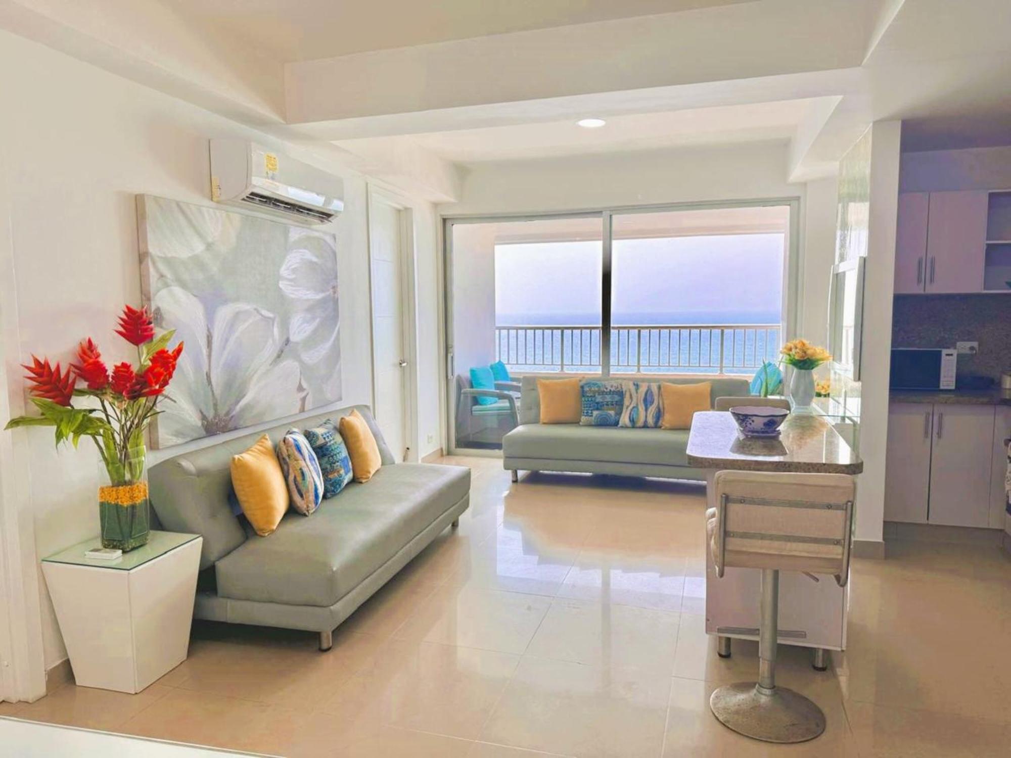 Cartagena Apartamentos Palmetto - Frente Al Mar חדר תמונה