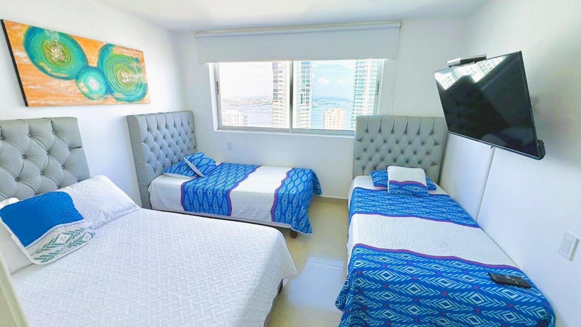 Cartagena Apartamentos Palmetto - Frente Al Mar חדר תמונה