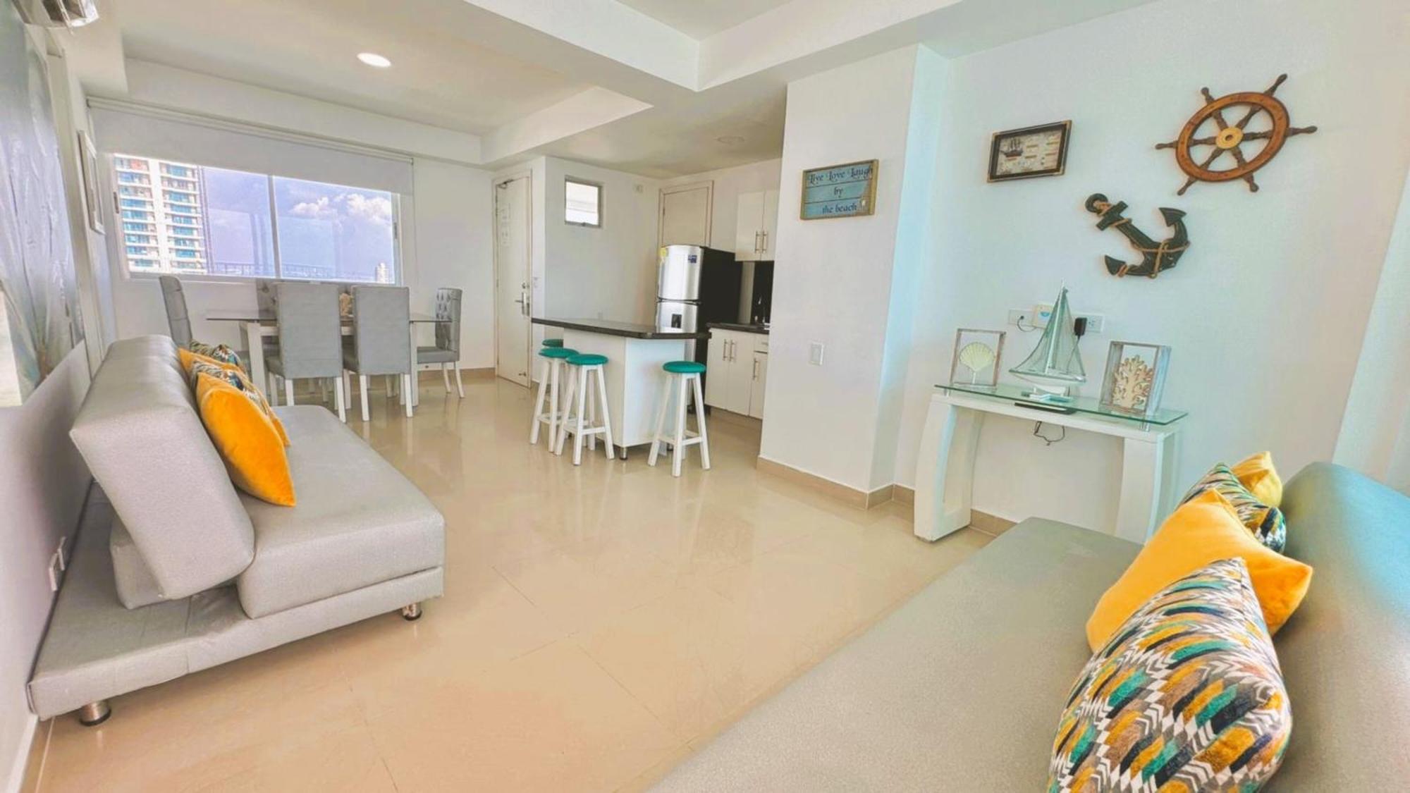 Cartagena Apartamentos Palmetto - Frente Al Mar חדר תמונה